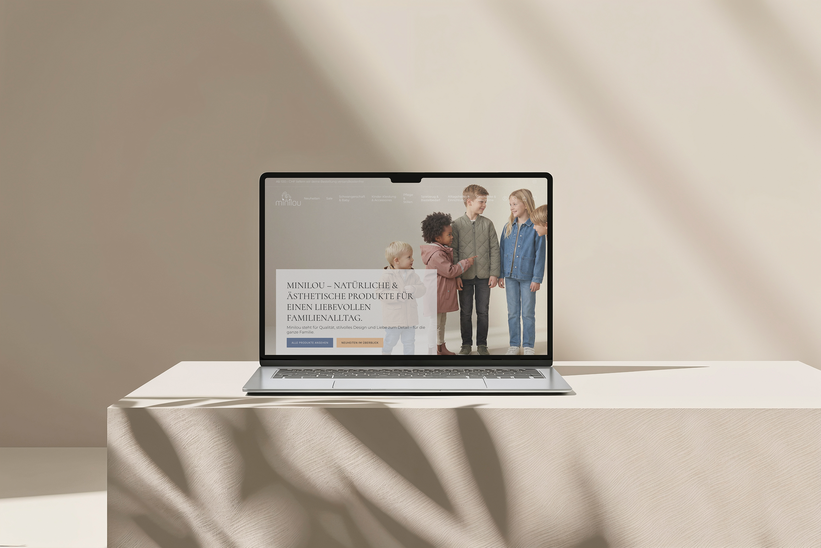 Neuer Schweizer Online-Shop Minilou.ch setzt auf Natürlichkeit und Community