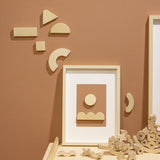 Holz-Magnetspiel Simple Art natur