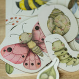Holzpuzzle | Lebenszyklus der Insekten