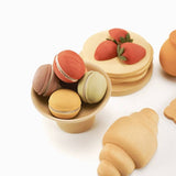 Holz-Lebensmittel-Set | Dessert