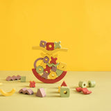 Kreatives Balancierspiel aus Holz lollipop