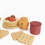 Holz-Lebensmittel-Set | Dessert