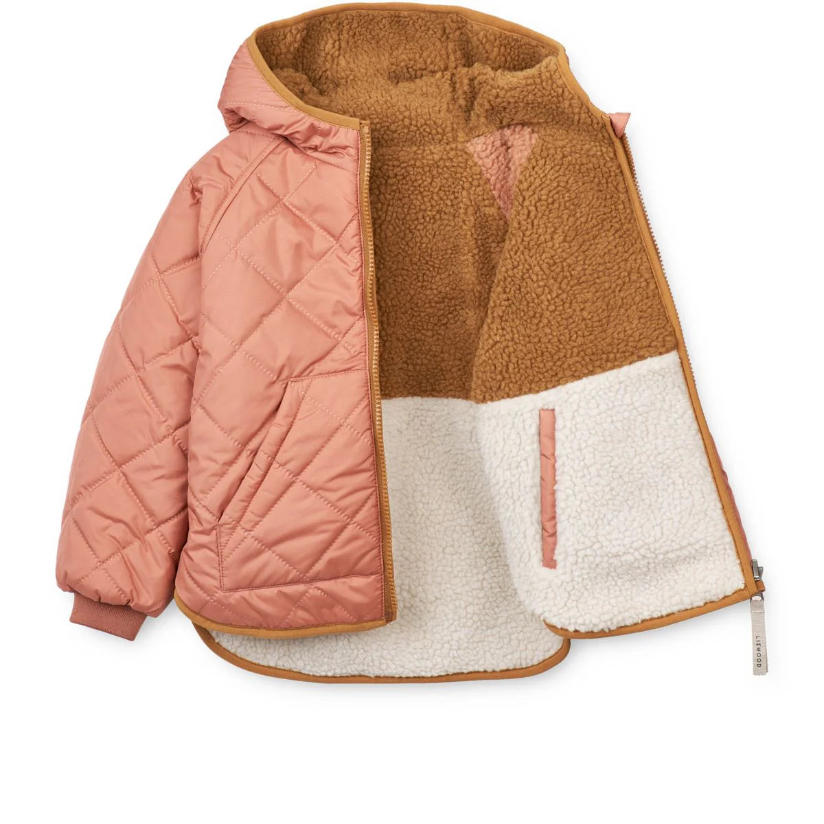 JACKSON Wendbare Jacke - Tuscany rose mix