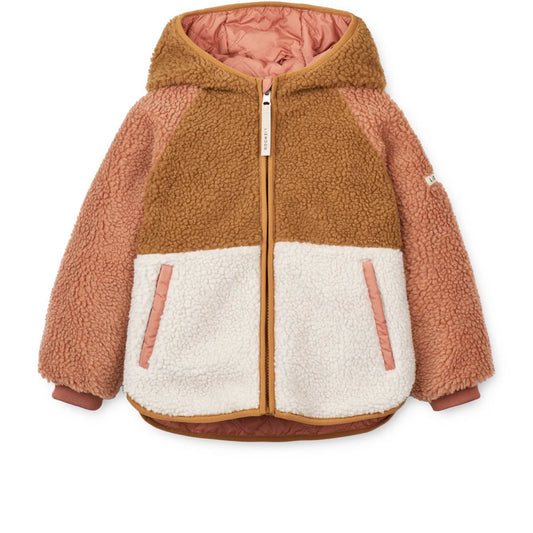 JACKSON Wendbare Jacke - Tuscany rose mix