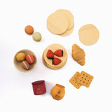 Holz-Lebensmittel-Set | Dessert