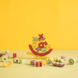 Kreatives Balancierspiel aus Holz lollipop