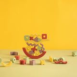 Kreatives Balancierspiel aus Holz lollipop