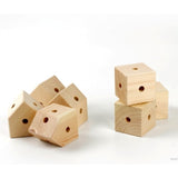 Trigonos Kernel Kreema – Holzbauspiel zum Höhlen & Häuser bauen
